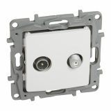 LEGRAND - GNIAZDO TV/SAT ZAKOŃCZENIOWE 10DB BIAŁY NILOE - 764558