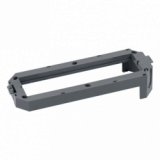 KONTAKT SIMON - Ramka osprzętowa na 2x SIMON 500 (100x50mm); szary - FBA401/1