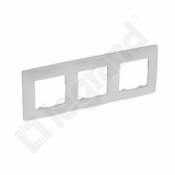 LEGRAND - RAMKA POTRÓJNA ALUMINIUM NILOE. - 397043