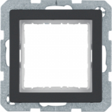 HAGER - ZESTAW ADAPTACYJNY DO MODUŁÓW SYSTO 45X45MM, ALU AKSAMIT, LAKIEROWANY Q.1/Q.3 . - 14406086