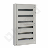 LEGRAND - ROZDZIELNIA METALOWA 6X24 MODUŁY N/T IP30 LISTWA PRZYŁ N+PE XL3 - 337206