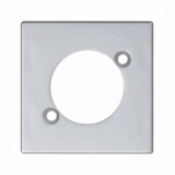 KONTAKT SIMON - Płytka K45 do gniazd XLR (NEUTRIK); aluminium - K122/8