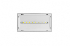 AWEX Sp. z o.o. - OPRAWA AWARYJNA LED 1W 3H JEDNOZADANIOWA IP65 PIKTOGRAM PU34 EXIT S - ETS/1W/E/3/SE/PT/WH