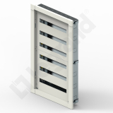 LEGRAND - ROZDZIELNIA METALOWA 6X36 MODUŁY P/T IP30 LISTWA PRZYŁ N+PE XL3 - 337236