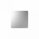 KONTAKT SIMON - Klawisze do mechanizmu 75301-39; aluminium - 82027-93