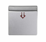 KONTAKT SIMON - Pokrywa do łączników hotelowych; aluminium - 82078-63