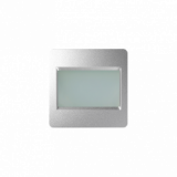 KONTAKT SIMON - Pokrywa sygnalizatora wolne/zajętę; aluminium - 82096-93