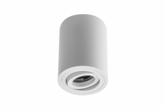 GTV - OPRAWA SUFITOWA MAX 50W 85X115MM, IP20 OKRĄGŁA BIAŁA ALUMINIUM SENSA. - OS-SEN5087OKB-10