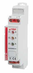RELPOL - LAMPKA MODUŁOWA LED POTRÓJNA ZASILANIE 230V RLK-3K CZERWONY-ŻÓŁY-ZIELONY - 863028