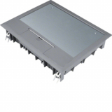 HAGER - POKRYWA UCHYLNA VE09 200X253MM WYKŁADZINA 5MM STAL SZARY PA TEHALIT.VE-EE - VE09057011