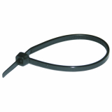 HAUPA - HOK 250 X 3,6 MM OPASKA KABLOWA UV CZARNA 100 SZT. - 262610/1