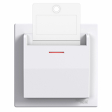 SCHNEIDER ELECTRIC - ŁĄCZNIK HOTELOWY (MECHANICZNY) Z RAMKĄ BIAŁY ASFORA. - EPH6200121