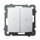 OSPEL - ŁĄCZNIK ŻALUZJOWY Z BLOKADĄ MECHANICZNĄ BIAŁY KARO. - ŁP-7SB/m/00