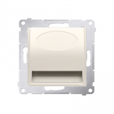 KONTAKT SIMON - Oprawa oświetleniowa LED, 230 V AC, 1.1 W, białe ciepłe 3100 K; kremowy - DOS.01/41
