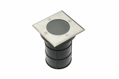 GTV - OPRAWA NAJAZDOWA GU10 INOX ALFA-K. - ON-ALFAKGU10-06