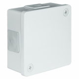 ZAKŁAD PRODUKCYJNO - HANDLOWY 'ELEKTRO-PLAST' SPÓŁKA Z OGRANICZONĄ ODPOWIEDZIALNOŚCIĄ - PUSZKA N/T 86X86X40MM IP55 DEKIEL NA 2 WKRĘTY BIAŁA VP 021-01. - 61.119