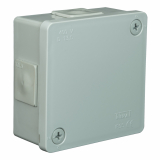 ZAKŁAD PRODUKCYJNO - HANDLOWY 'ELEKTRO-PLAST' SPÓŁKA Z OGRANICZONĄ ODPOWIEDZIALNOŚCIĄ - PUSZKA N/T 86X86X40MM IP55 DEKIEL NA 2 WKRĘTY POPIEL VP 021-03. - 61.121