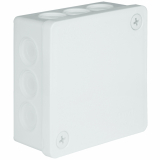 ZAKŁAD PRODUKCYJNO - HANDLOWY 'ELEKTRO-PLAST' SPÓŁKA Z OGRANICZONĄ ODPOWIEDZIALNOŚCIĄ - PUSZKA N/T 86X86X40MM IP55 DEKIEL NA 2 WKRĘTY Z OSŁONĄ BIAŁA VP 023-01. - 61.131