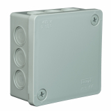 ZAKŁAD PRODUKCYJNO - HANDLOWY 'ELEKTRO-PLAST' SPÓŁKA Z OGRANICZONĄ ODPOWIEDZIALNOŚCIĄ - PUSZKA N/T 86X86X40MM IP55 DEKIEL NA 2 WKRĘTY Z OSŁONĄ POPIEL VP 023-03. - 61.133