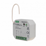 F&F - Radiowy pojedyńczy przekaźnik bistabilny do puszki montażowej O60  85÷265V AC/DC, multifunkcyjny, do montażu podtynkowego - FW-R1P-P