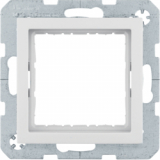 HAGER - Zestaw adaptacyjny do modułów systo 45x45mm, kremowy, połysk B.Kwadrat. - 14408982