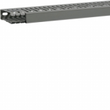 HAGER - KANAŁ GRZEBIENIOWY 80x25 szary wys=80mm szer=25mm pcv (szt=2mb /opak=20m)  - BA7A80025