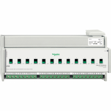 SCHNEIDER ELECTRIC - KNX aktor załączający REG-K 12x 16 A jasnoszary z uruch. ręcz. i det. prądu - MTN648495