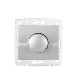 KANLUX - ŚCIEMNIACZ OBROTOWY 500W - Z FILTREM SREBRNY LOGI - 25201