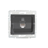 KANLUX - Gniazdo komputerowe pojedyncze (RJ45Cat 6 Jack) LOGI 02-1400-041 gr - 25286