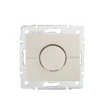 KANLUX - ŚCIEMNIACZ OBROTOWY 500W - Z FILTREM KREMOWY LOGI. - 25142