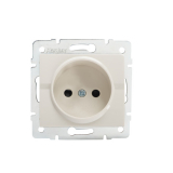 KANLUX - Gniazdo zasilające pojedyncze LOGI 02-1210-103 kr   - 25144