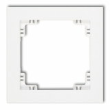 KARLIK - DECO Ramka pojedyńcza biały mat 25DR-1 - 25DR-1