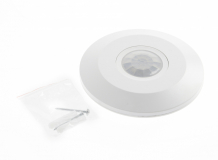 GTV - CZUJNIK RUCHU PIR SUFITOWY 360° 2000W IP20 BIAŁY CR-3 MINI - CR-CR3M00-00