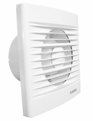 DOSPEL SPÓŁKA AKCYJNA - WENTYLATOR ŚCIENNY Z PRZEPUSTNICĄ I WYŁĄCZNIKIEM CZASOWYM Z HIGROSTATEM 158X158X56MM FI 100 15W BIAŁY STYL 100 WCH-P - 007-0009P