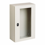 SCHNEIDER ELECTRIC - OBUDOWA WISZĄCA DRZWI TRANSPARENTNE 600X 400X 200MM SPACIAL S3D - NSYS3D6420T