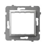 OSPEL - ADAPTER PODTYNKOWY SYSTEMU OSPEL 45 DO SERII ARIA SREBRNY ARIA - AP45-1U/m/18