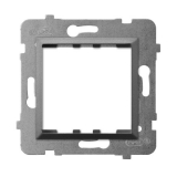 OSPEL - ADAPTER PODTYNKOWY SYSTEMU OSPEL 45 DO SERII ARIA SZARY MAT ARIA - AP45-1U/m/70