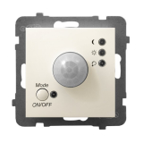 OSPEL - ELEKTRONICZNY CZUJNIK RUCHU ECRU ARIA. - ŁP-16U/m/27