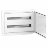 ZAKŁAD PRODUKCYJNO - HANDLOWY 'ELEKTRO-PLAST' SPÓŁKA Z OGRANICZONĄ ODPOWIEDZIALNOŚCIĄ - ROZDZIELNIA MODUŁOWA METAL PODTYNK 48 MODŁUŁÓW 2X24 IP54 QUITELINE - 9.224