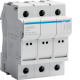 HAGER - MODUŁ PODSTAWOWY BEZPIECZNIKA 3P L38 10X38MM 32A 690V - LSN503