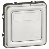 LEGRAND - PRZYCISK PRZEŁĄCZNY NO/NC Z UCHWYTEM ETYKIEY SOLIROC - 077843