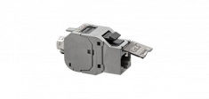 KONTAKT SIMON - Wkład gniazda komputerowego RJ45 kat. 6 FTP/STP (ekranowany) z przesłoną przeciwkurzową - FBRJ456ekr