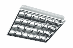 GTV - OPRAWA RASTROWA P/T IP20 600X600 4X18W POD ŚWIETLÓWKI LED RASTRO - GT-LE060JW-01