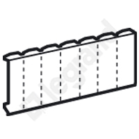 LEGRAND - ZAŚLEPKA DO ROZDZIELNI 18 MODUŁÓW XL160 - 001665
