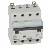 LEGRAND - WYŁĄCZNIK RÓŻNICOWY Z CZŁONEM NADPRĄDOWYM C 10A/30MA 4 POLOWY TYP AC P314 - 411185