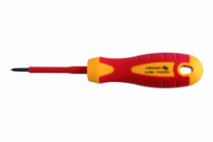 HOGERT - ŚRUBOKRĘT KRZYŻAKOWY PH1 80 MM IZOLOWANY 1000V - HT1S922