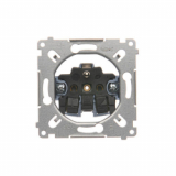 KONTAKT SIMON - Gniazdo wtyczkowe z uziemieniem (mechanizm) 16A, 250V~, szybkozłącza - SGZ1CM