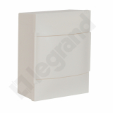LEGRAND - ROZDZIELNICA NAŚCIENNA PRACTIBOX S 1X4 Z DRZWIAMI BIAŁYMI - 134204