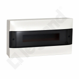 LEGRAND - ROZDZIELNIA NAŚCIENNA 1X18  DRZWI PRZEŹROCZYSTE PRACTIBOXS - 137436