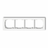 KARLIK - DECO Ramka poczwórna  Deco SOFT - 25DR-4